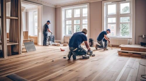 Rénovation intérieure : sol