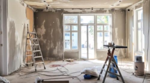 Travaux renovation appartement ancien